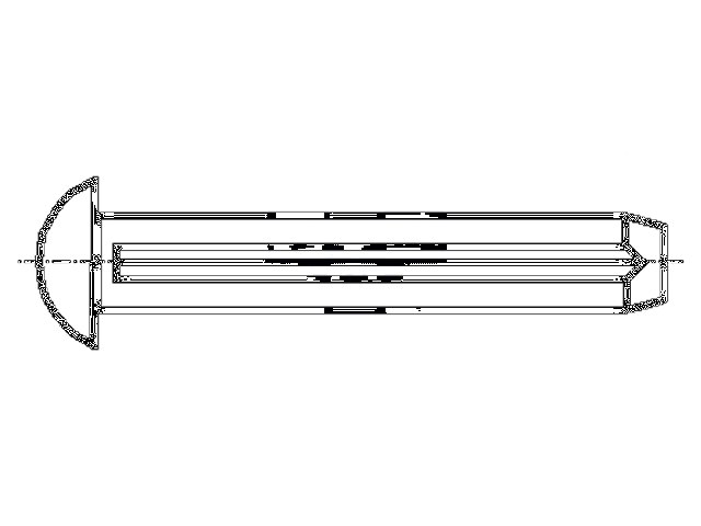Kerfnagel; staal; BN 893; Ø: 2mm; L: 4mm; DIN 1476; ISO 8746 Kerfnagel; staal; BN 893; Ø: 2mm; L: 4mm; DIN 1476; ISO 8746
